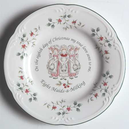 Winterberry Accent Salad Plate