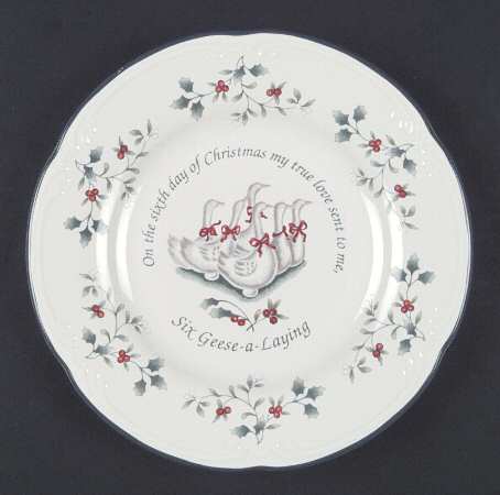 Winterberry Accent Salad Plate