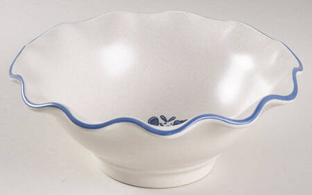 Yorktowne Round Fluted Dessert Bowl