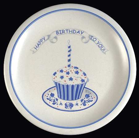Yorktowne "Happy Birthday" Dinner Plate