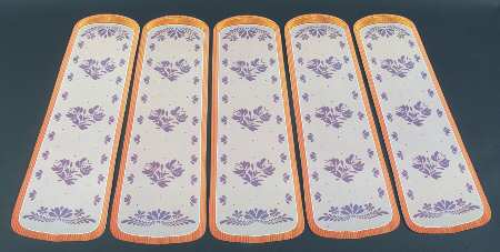Yorktowne Package of 5 Fan Blade Appliques