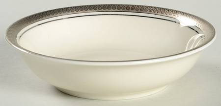Geneva (Ivory Background) Fruit/Dessert (Sauce) Bowl