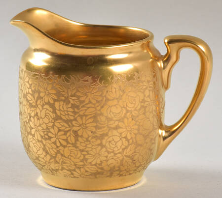 Gold Creamer by Pickard