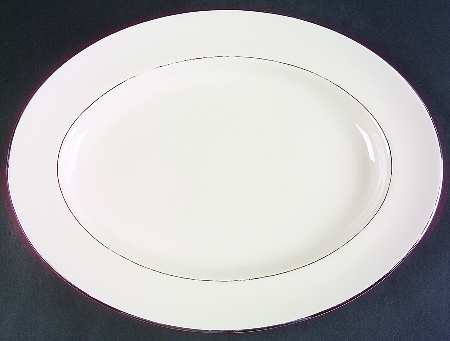 Horizon 15" Oval Serving Platter by Pickard