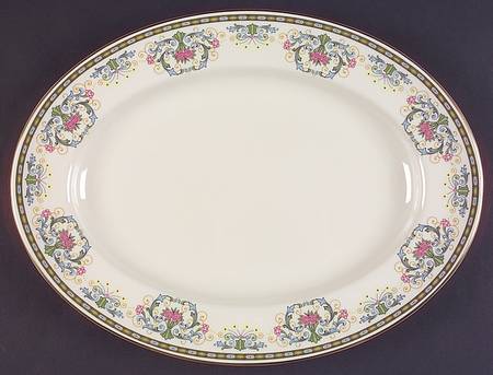 Navarre 15" Oval Serving Platter