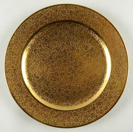 Rose and Daisy Dinner Plate