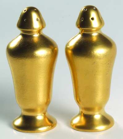 Rose and Daisy Salt & Pepper Set by Pickard