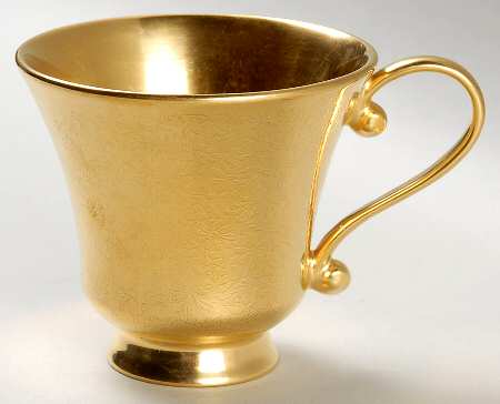 Rose and Daisy Footed Cup