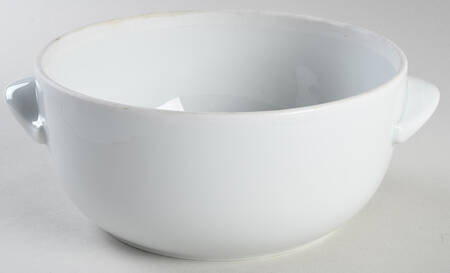 Culinaire White 1.75 Qt Round Covered Casserole No Lid