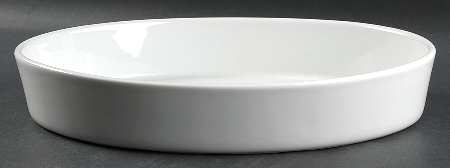 Culinaire White 14" Oval Baker