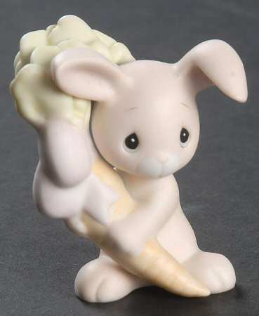 Animal Collection-Rabbit Flame-Bunny With Carrot - Flame Trademark, No Box