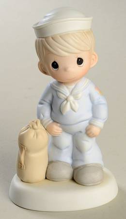Bless Those Who Serve-Navy by Precious Moments