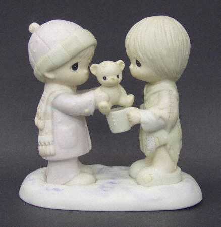 Christmastime Is for Sharing Bow&Arrow-Christmastime Is For Sharing - Bow&Arrow Trademark, No Box by Precious Moments