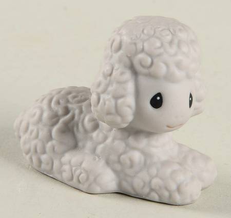 Come Let Us Adore Him-Nativity Ship-Sheep-Black-Lying Only - Nb7 Sailboat, No Box