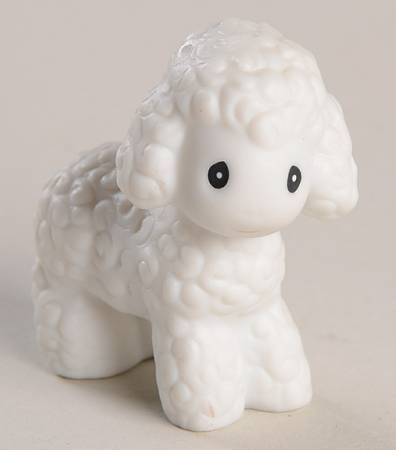Come Let Us Adore Him-Nativity Ship-Sheep-White-Standing Only - Nb10 Sailboat, No Box