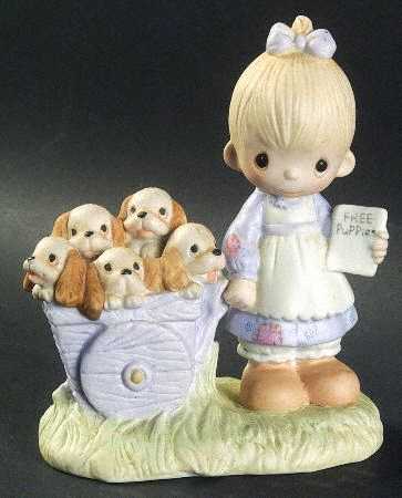 God Loveth A Cheerful Giver by Precious Moments