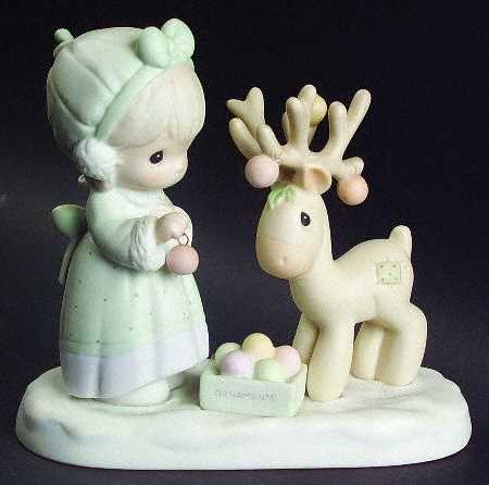 Merry Christmas Deer Vessel-Merry Christmas Deer - Vessel Trademark, No Box by Precious Moments