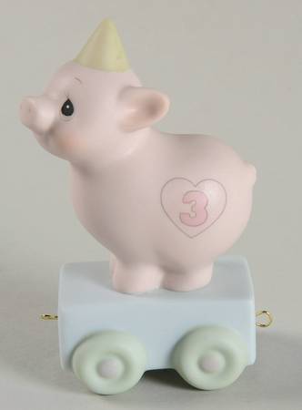 Heaven Bless Your Special Day-Age 3 Ship-Heaven Bless Your Special Day - Ship Trademark With Box