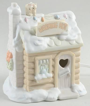 Sugar Town Figurines & Houses Heart - Warming Hut-Lighted - Heart Trademark, No Box