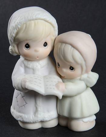 Sugar Town Figurines & Houses Trumpet-Aunt Ruth & Aunt Dorothy - With Box-Trumpet Mark