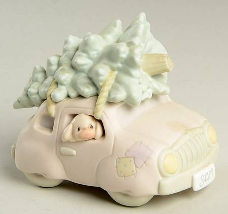 Sugar Town Figurines & Houses Ship-Sam's Car - With Box Bx10 Sailboat