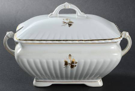 POB1 Sauce Boat & Lid by Powell, Bishop & Stonier