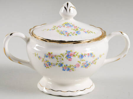 Blue Belle Sugar Bowl & Lid