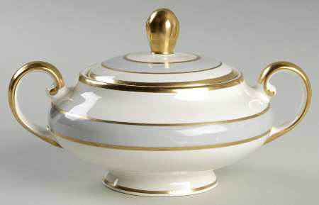 Grey Dawn Sugar Bowl & Lid by Pope Gosser
