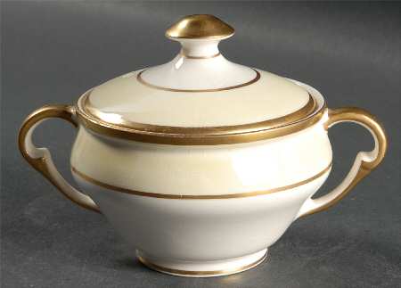 Ivanhoe Sugar Bowl & Lid by Pope Gosser