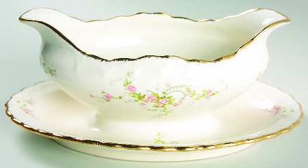 Jean Gravy Boat with Attached Underplate