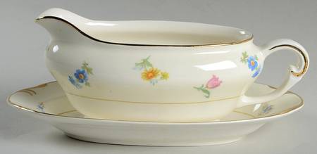 Paula Gravy Boat & Underplate/Relish