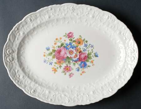25004 13" Oval Serving Platter