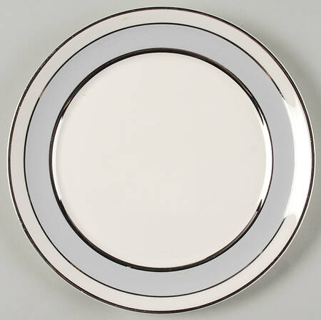 Silver Dawn Salad Plate