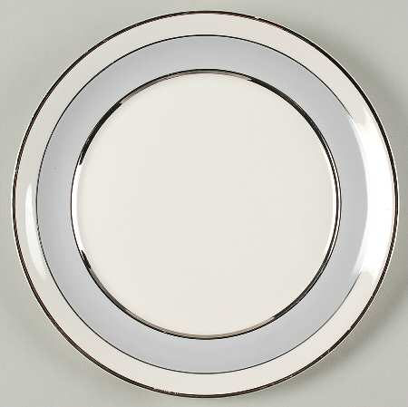 Silver Dawn Luncheon Plate