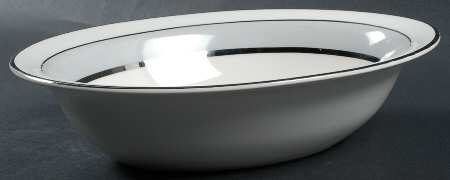 Silver Dawn 10" Oval Vegetable Bowl