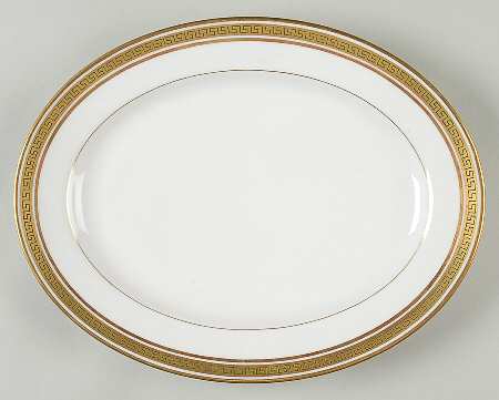 The Athena 11" Oval Serving Platter