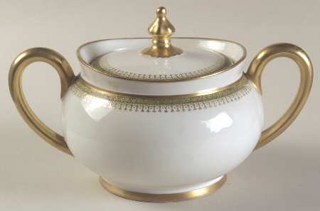 Narbonne (Verge, Rim) Sugar Bowl & Lid