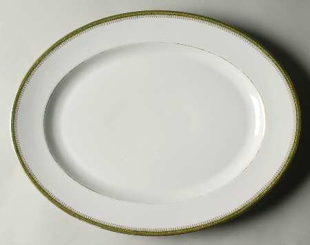 Narbonne (Verge, Rim) 15" Oval Serving Platter