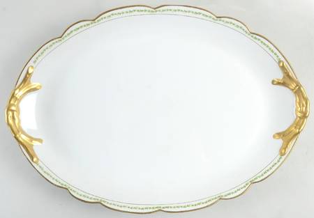 POY48 19" Oval Serving Platter by Jean Pouyat