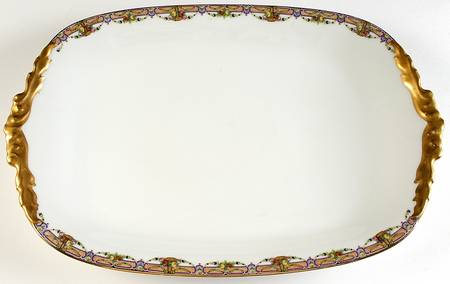 POY72 19" Oval Serving Platter by Jean Pouyat
