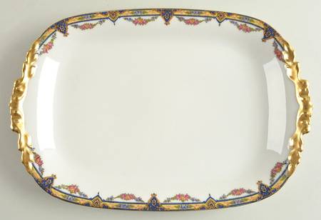 POY74 13" Oval Serving Platter by Jean Pouyat