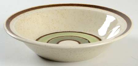 Jeweltones Jade Rim Soup Bowl