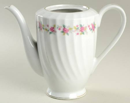 Rose Briar Coffee Pot No Lid