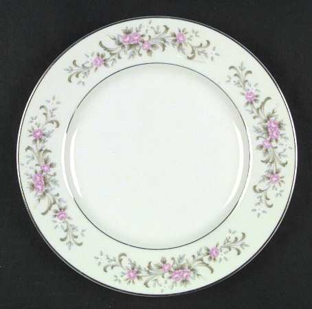Rose Garden Salad Plate