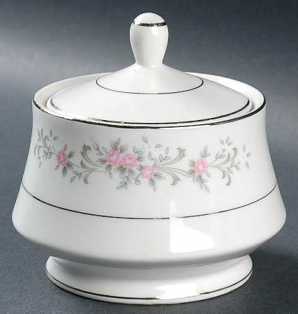 Rose Garden Sugar Bowl & Lid