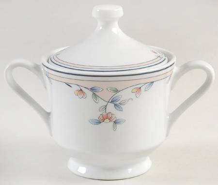 Heritage Blossom Sugar Bowl & Lid