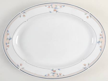 Heritage Blossom 14" Oval Serving Platter