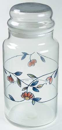 Heritage Blossom Large Glassware Canister