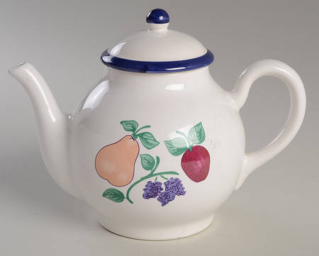 Orchard Medley Tea/Coffee Pot & Lid