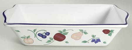 Orchard Medley 11" Rectangular Baker by Princess House